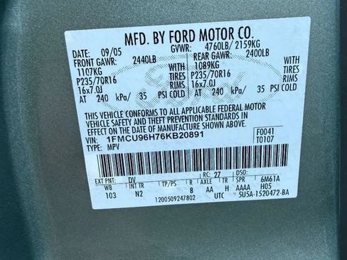 Used 2006 Ford Escape 4WD Hybrid image 25