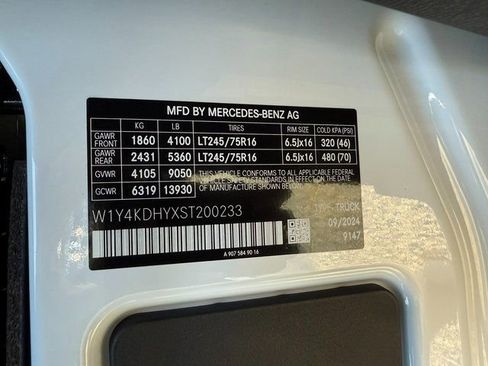 New 2025 Mercedes-Benz Sprinter 2500 image 14