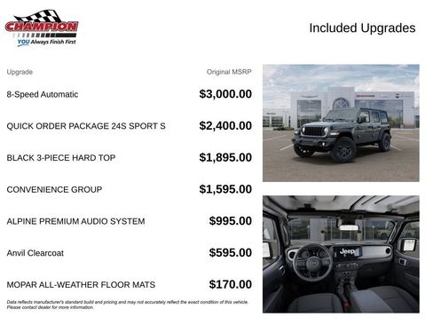 New 2026 Jeep Wrangler Sport S image 6