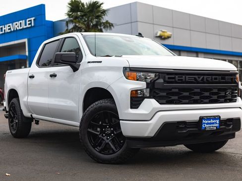 New 2025 Chevrolet Silverado 1500 Custom w/ Turbomax Blackout Package image 1