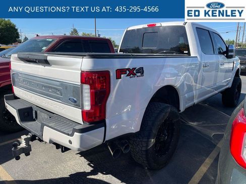 Used 2017 Ford F350 Platinum w/ FX4 Off-Road Package AWD/4WD image 4