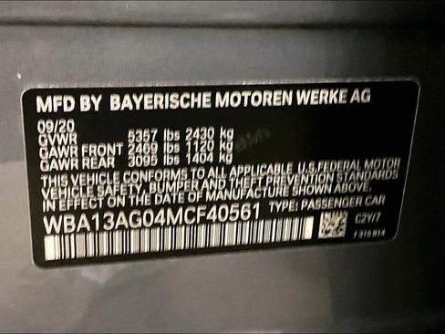 Used 2021 BMW 530e w/ Convenience Package image 32