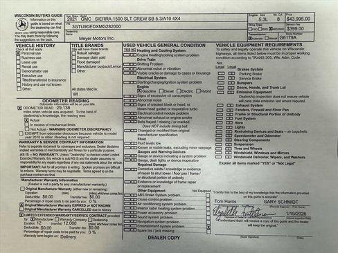 Certified 2021 GMC Sierra 1500 SLT w/ SLT Premium Plus Package image 29