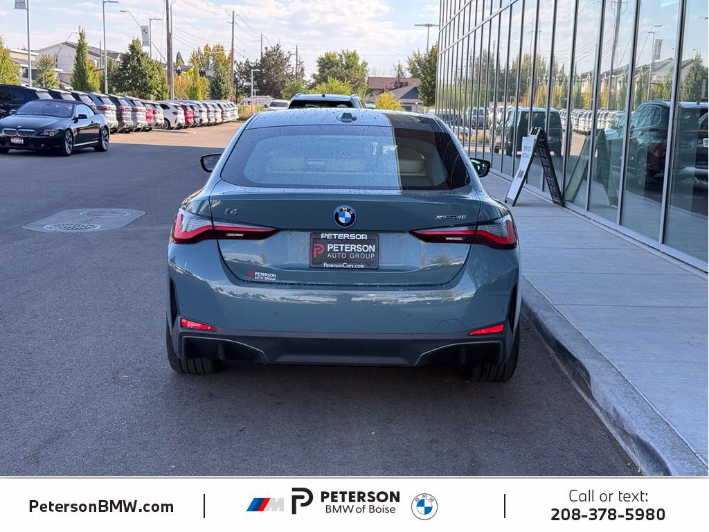 Certified 2025 BMW i4 xDrive40i w/ Premium Package AWD/4WD image 4