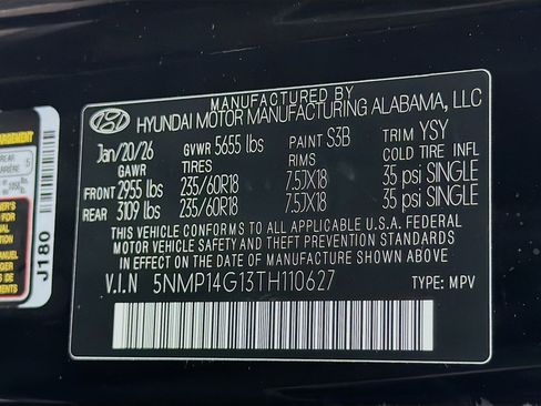 New 2026 Hyundai Santa Fe SE FWD image 26