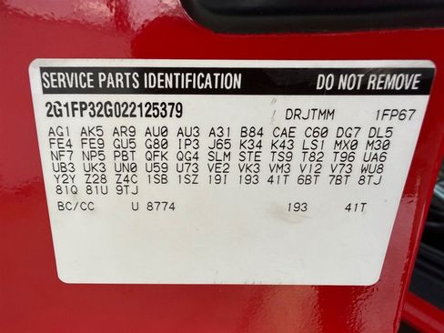 Used 2002 Chevrolet Camaro Z28 w/ SS Performance/Appearance Pkg RWD image 21
