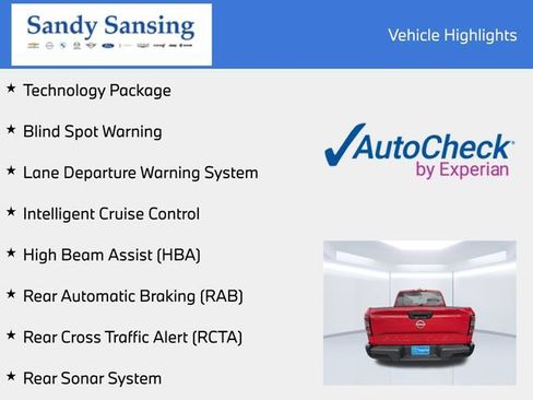 Used 2022 Nissan Frontier S w/ Technology Package RWD image 7