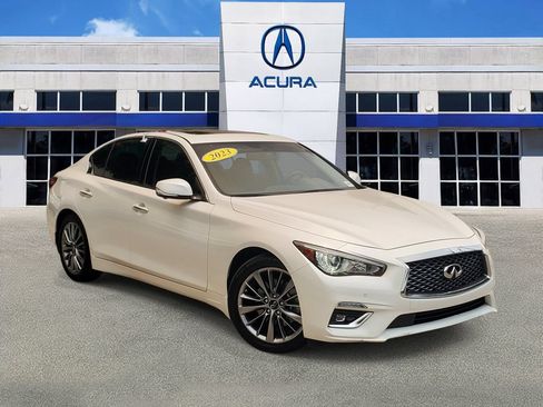 Used 2023 INFINITI Q50 Luxe w/ Cargo Package RWD image 1