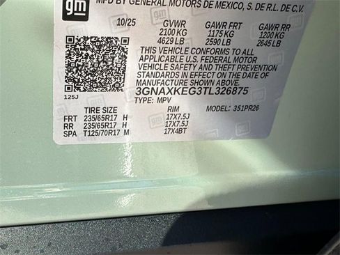 New 2026 Chevrolet Equinox ACTIV w/ Convenience Package III image 17