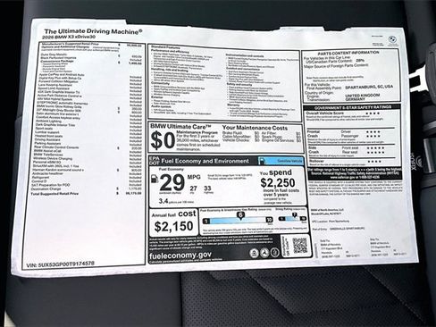 New 2026 BMW X3 xDrive30 w/ Convenience Package image 14