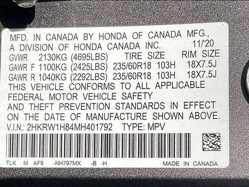 Used 2021 Honda CR-V EX-L image 31