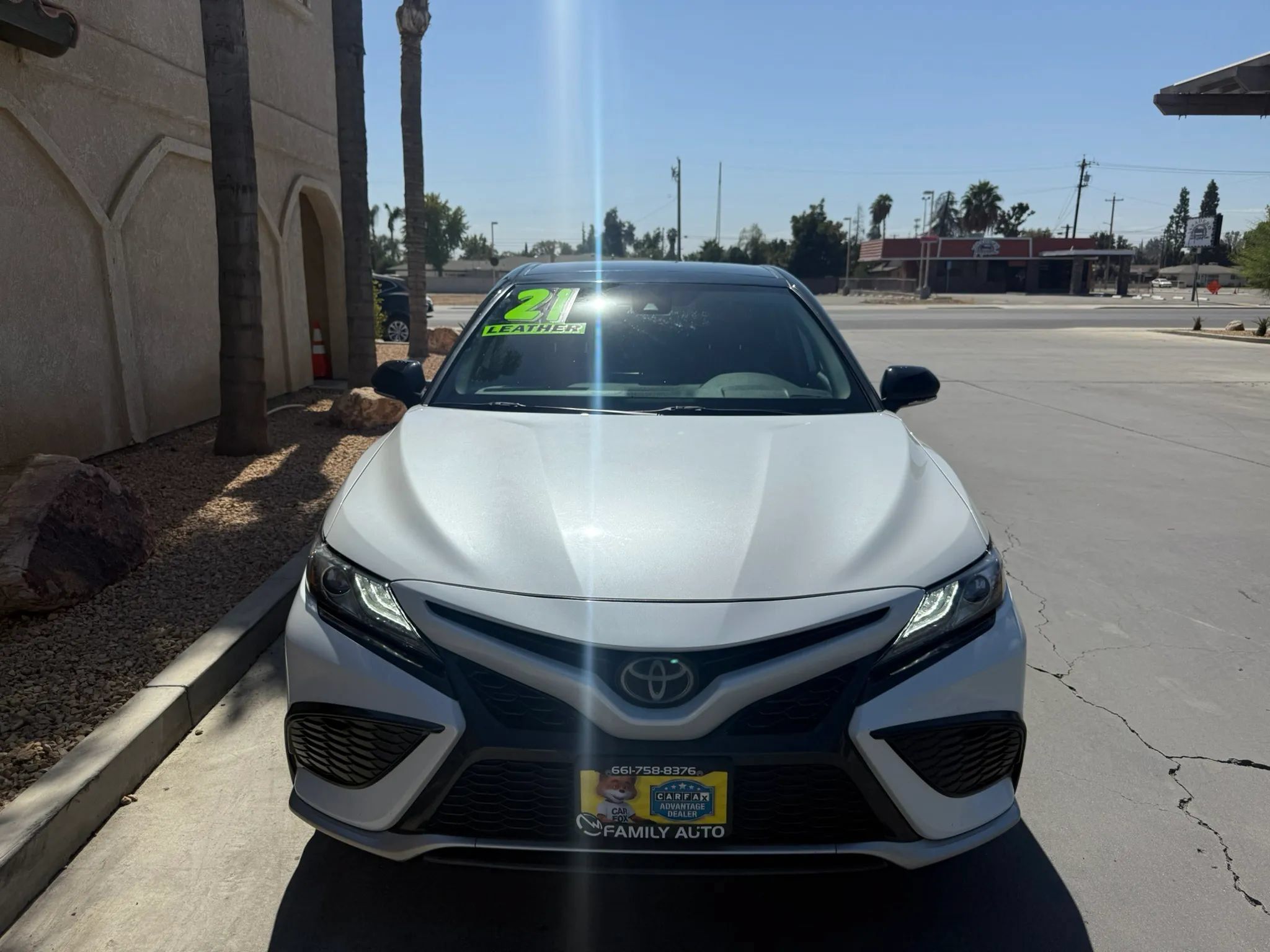 Used 2021 Toyota Camry XSE FWD image 2