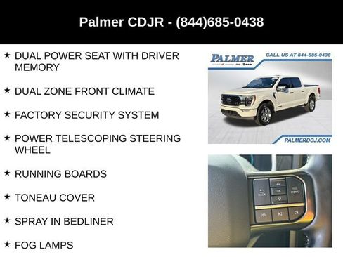 Used 2022 Ford F150 Platinum w/ Equipment Group 701A High AWD/4WD image 24