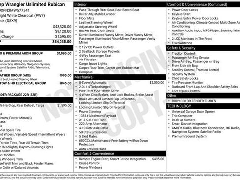 Used 2021 Jeep Wrangler Unlimited Rubicon image 15