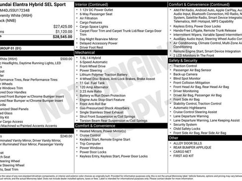 New 2025 Hyundai Elantra SEL image 38