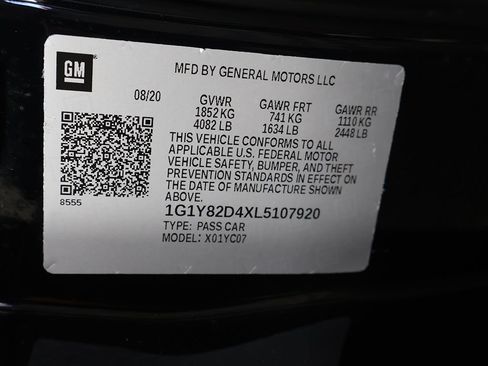 Used 2020 Chevrolet Corvette Stingray Premium Cpe w/ 3LT Preferred Equipment Group image 45