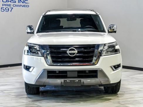 Used 2023 Nissan Armada Platinum w/ Captain's Chairs Package RWD image 7