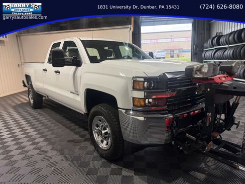 Used 2017 Chevrolet Silverado 3500 W/T w/ Snow Plow Prep Package AWD/4WD image 3