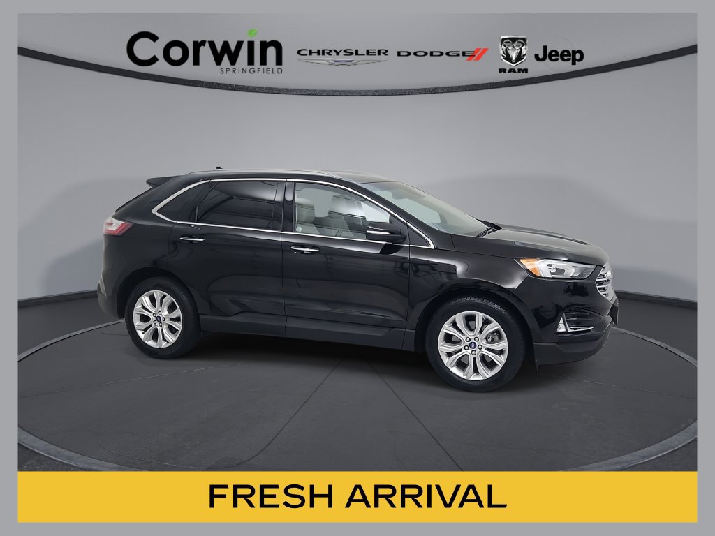 Used 2020 Ford Edge Titanium w/ Class II Trailer Tow Package AWD/4WD 360° Tour