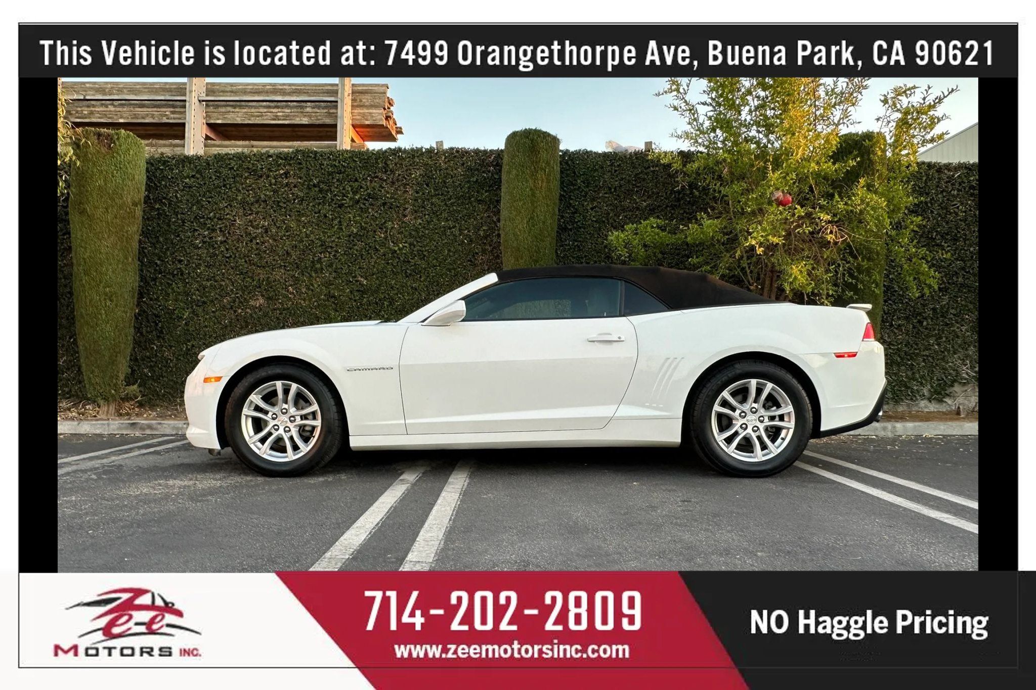 Used 2014 Chevrolet Camaro LT RWD image 11