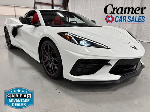 Used 2024 Chevrolet Corvette Stingray Preferred Cpe w/ Z51 Performance Package RWD image 1