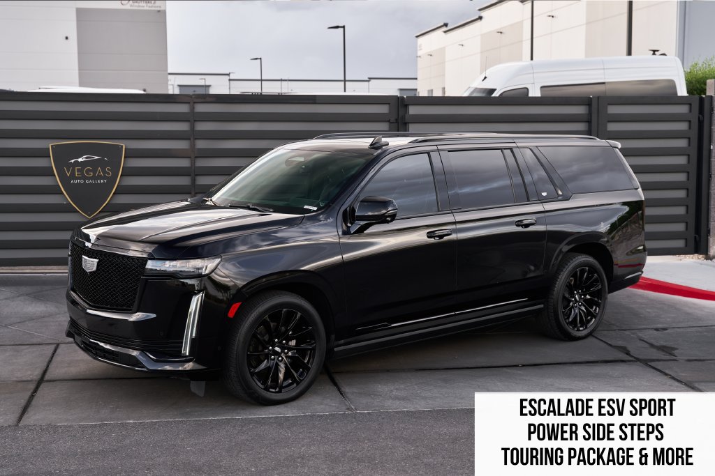 Used 2022 Cadillac Escalade ESV Sport w/ Touring Package AWD/4WD image 1