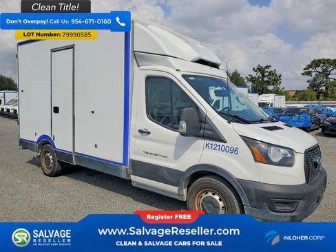 Used 2021 Ford Transit 350 w/ Upfitter Package RWD image 5