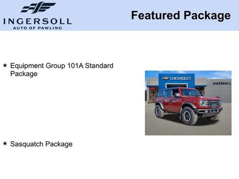 Used 2022 Ford Bronco 4-Door w/ Sasquatch Package image 8
