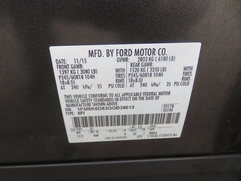 Used 2016 Ford Explorer XLT w/ Equipment Group 202A image 39