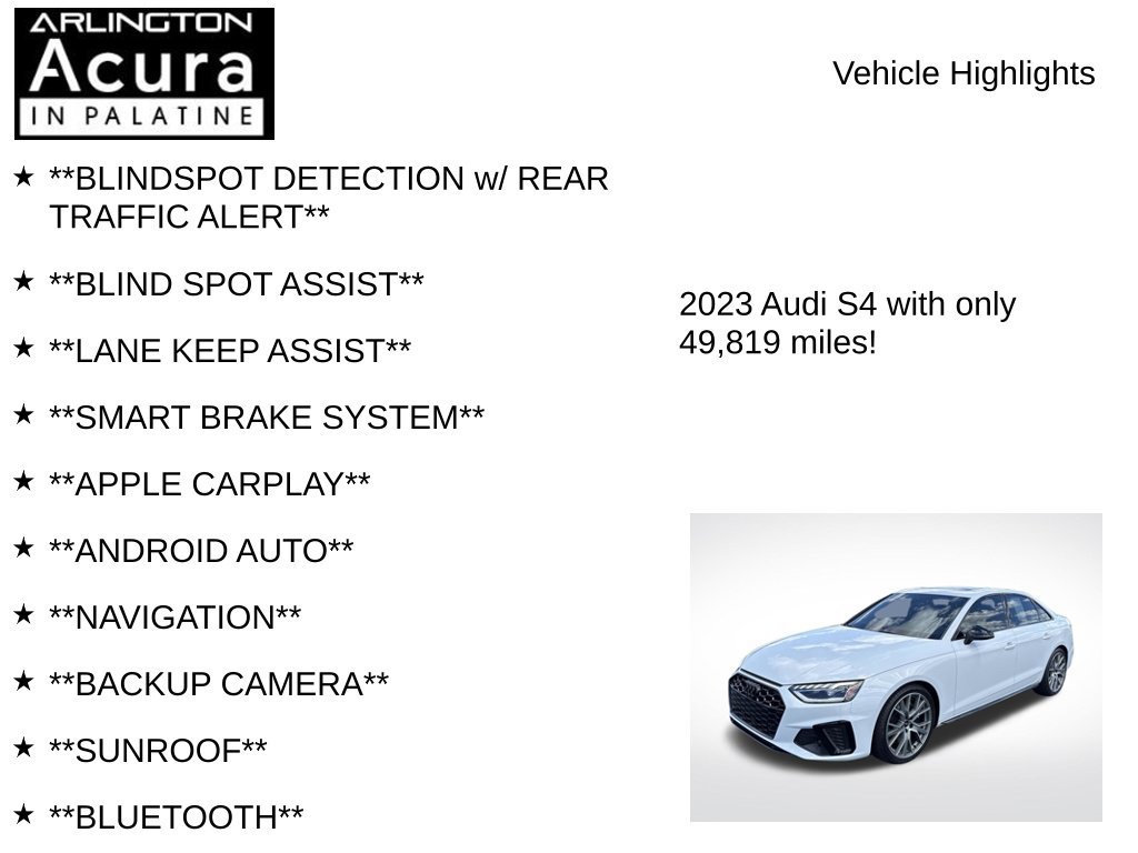 Used 2023 Audi S4 Premium Plus AWD/4WD image 7