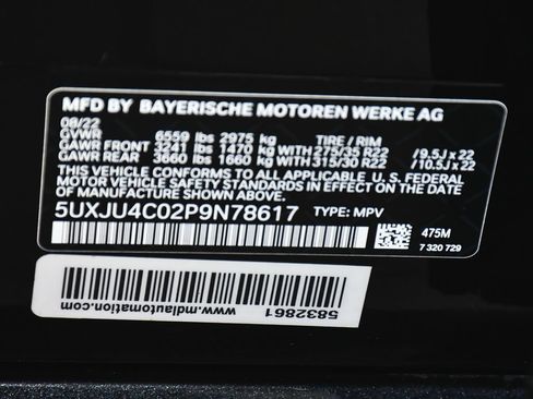 Used 2023 BMW X5 M50i w/ Executive Package AWD/4WD image 18