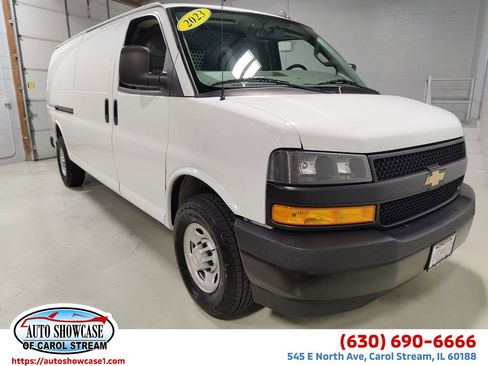 Used 2023 Chevrolet Express 2500 Extended w/ Driver Convenience Package RWD image 1