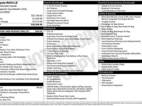 Used 2021 Toyota RAV4 LE image 13