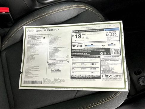 New 2025 Jeep Gladiator Sport image 14