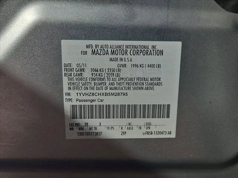 Used 2011 MAZDA MAZDA6 i Touring image 24