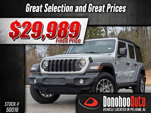 Used 2024 Jeep Wrangler Sport S image 1