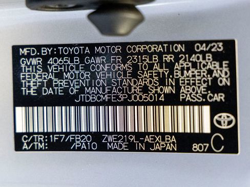 Used 2023 Toyota Corolla LE FWD image 32