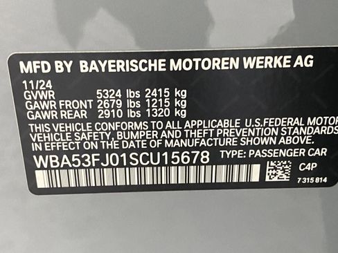 Used 2025 BMW 530i xDrive w/ M Sport Package image 20