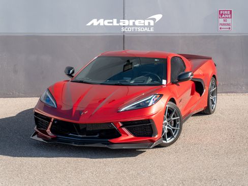 Used 2023 Chevrolet Corvette Stingray Preferred Cpe w/ Z51 Performance Package RWD image 1