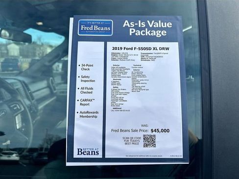 Used 2019 Ford F550 4x4 Regular Cab Super Duty image 27