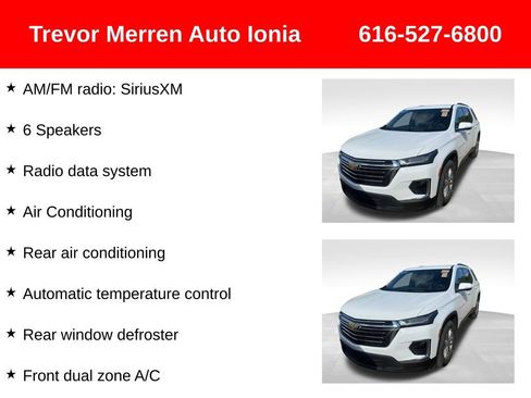Used 2023 Chevrolet Traverse LT w/ LPO, Floor Liner Package AWD/4WD image 9