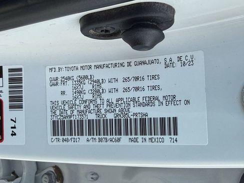 Used 2023 Toyota Tacoma TRD Off-Road w/ Technology Package image 34