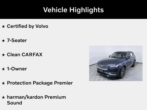 Certified 2023 Volvo XC90 B6 Plus w/ Protection Package Premier AWD/4WD image 5