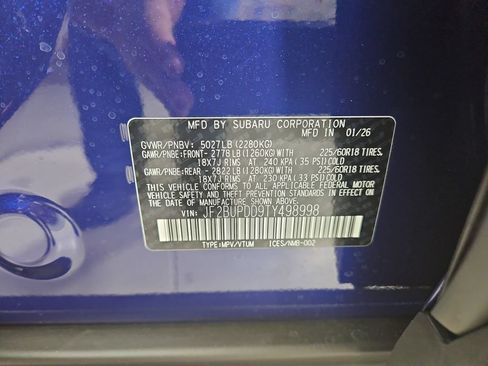 New 2026 Subaru Outback Limited AWD/4WD image 31