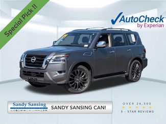 Used 2024 Nissan Armada Platinum w/ Captain's Chairs Package RWD video 1