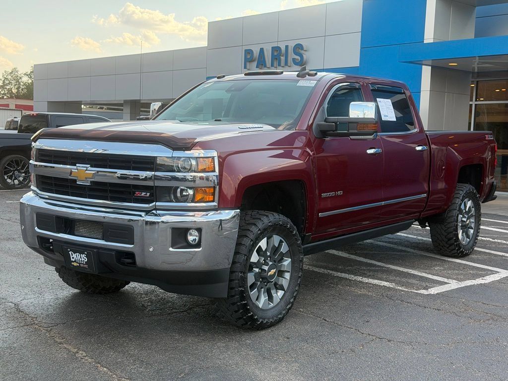 Used 2015 Chevrolet Silverado 3500 LTZ w/ Duramax Plus Package AWD/4WD image 3