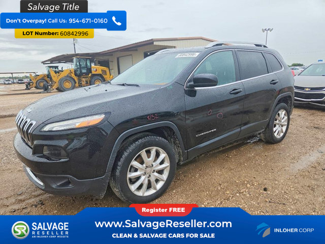 Used 2017 Jeep Cherokee Limited AWD/4WD image 1