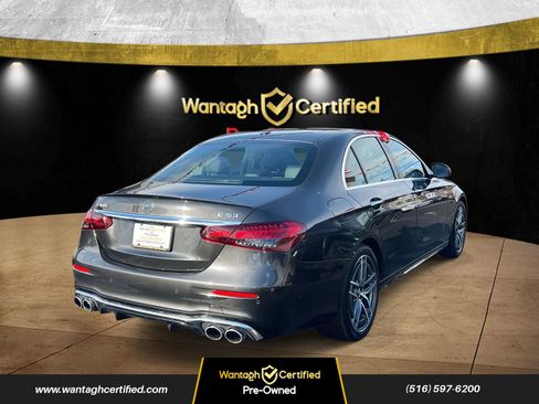 Used 2021 Mercedes-Benz E 53 AMG 4MATIC Sedan w/ Driver Assistance Package image 6