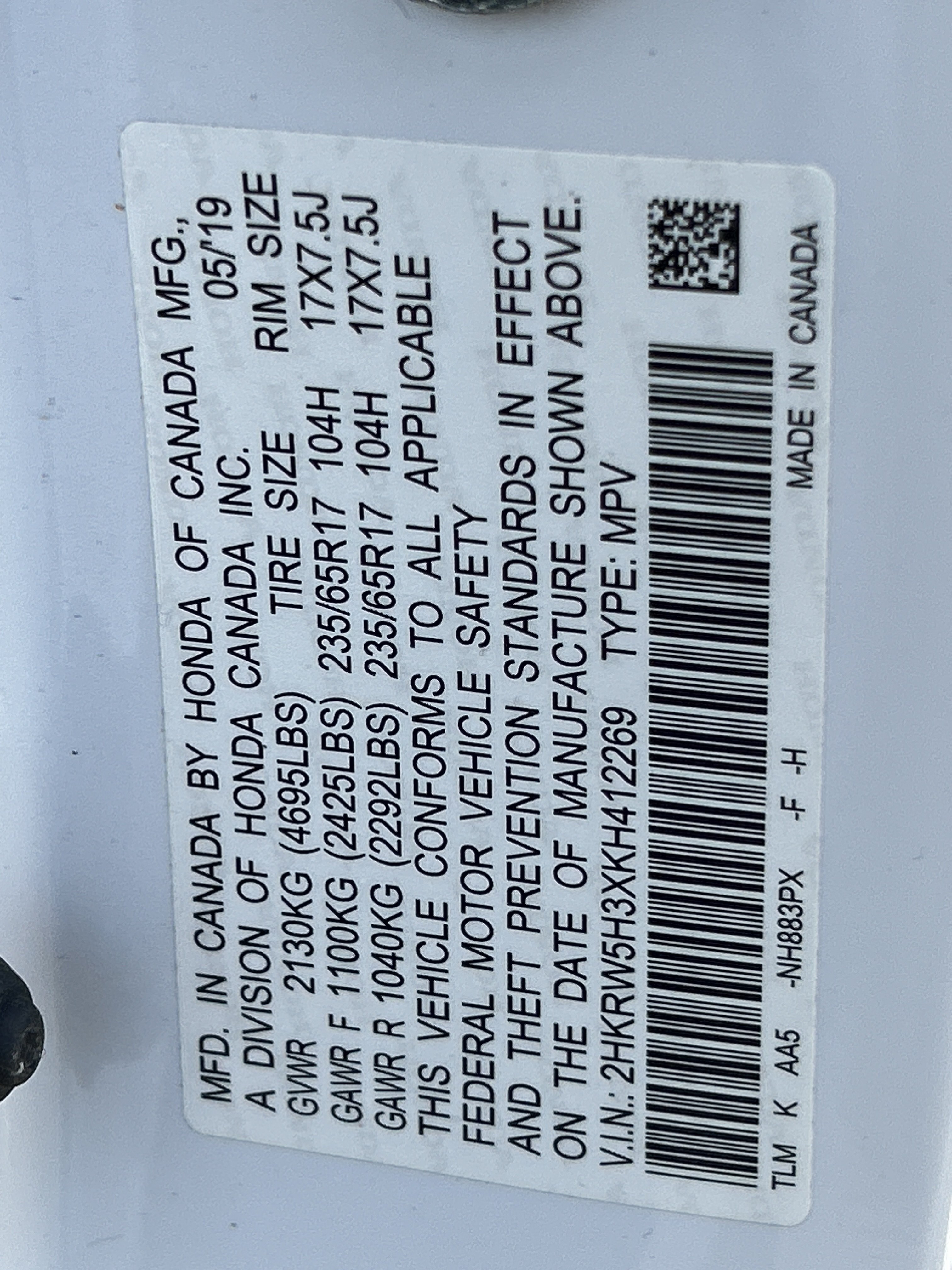 Used 2019 Honda CR-V LX image 36