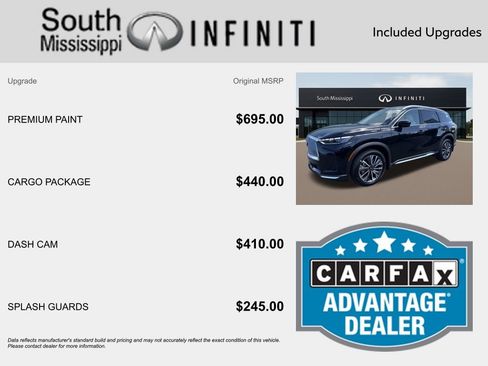 New 2026 INFINITI QX60 Luxe w/ Cargo Package FWD image 5